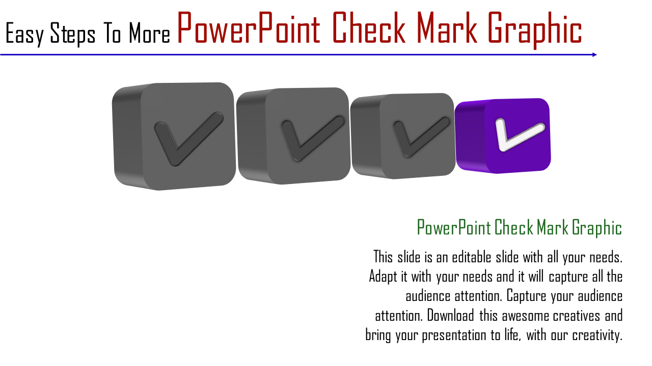 Check Mark PowerPoint Template and Google Slides